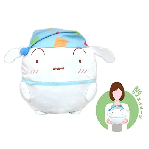 Ideal Maker Little Crate CYS-28 "Crayon Shin-chan" Fuwakororin Big -Matching Pajamas- C Pajamas Shiro