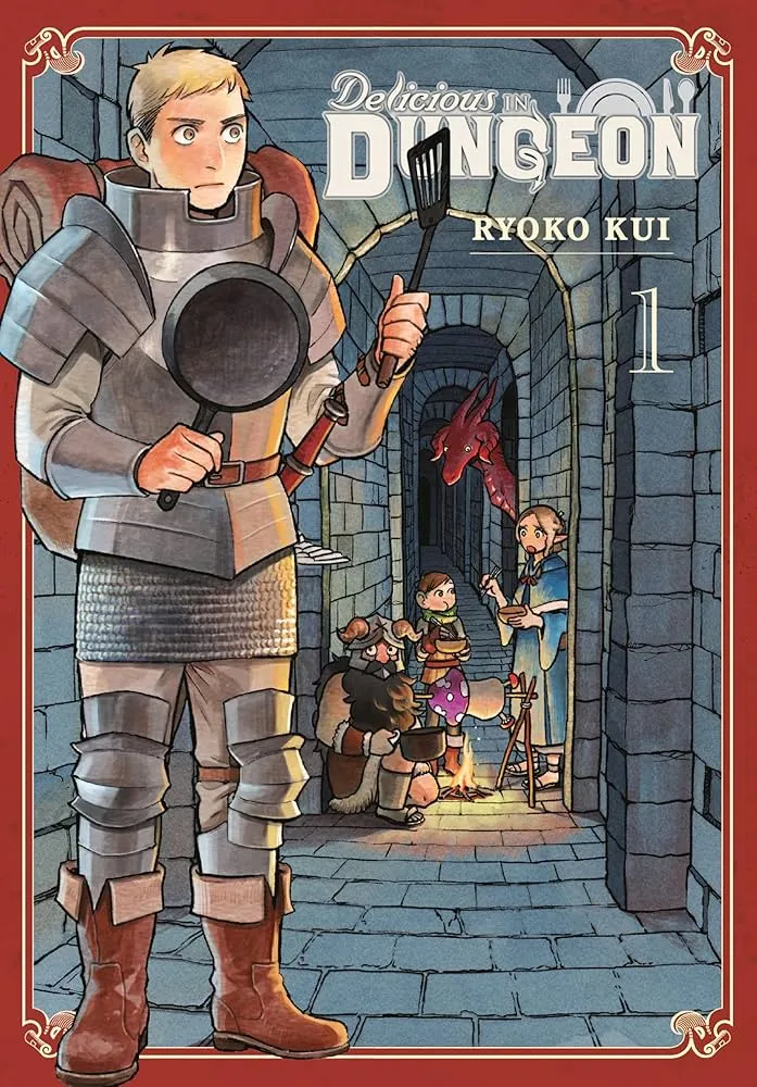 Mystery Pack Opening Delicious in Dungeon Manga Volume 1 - English