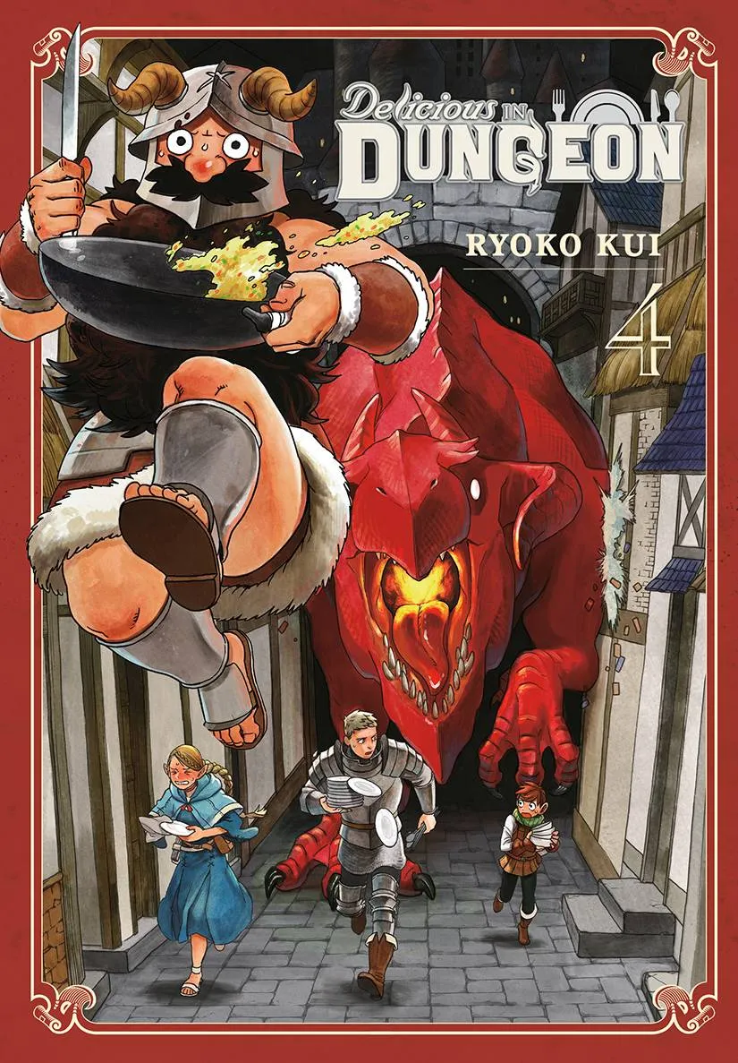 Hidden Series Series Delicious in Dungeon Manga Volume 4 - English