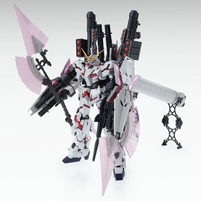 Mythical Figure Reptile Figure Gundam 1/100 MG RX-0 Full Armor Unicorn Gundam Red Color Ver Unicorn Model Kit Exclusive