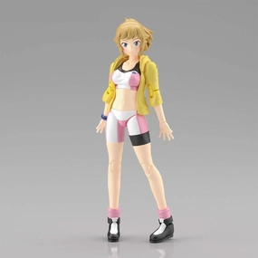 Figure-rise Standard Gundam Build Fighters Try Fumina Hoshino Model Kit Action Statue