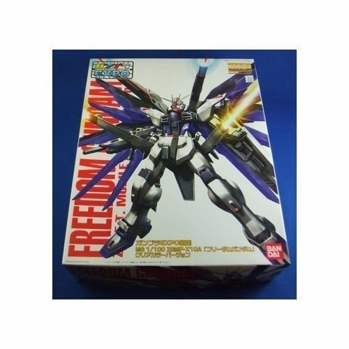 Global Shipping Serious Investor ZGMF-X10A Freedom Gundam (Clear color ver. version) - 1/100 scale - MG, Kidou Senshi Gundam SEED - Bandai