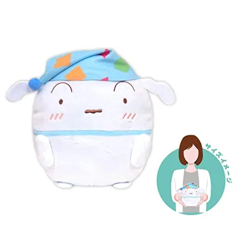 CYS-27 "Crayon Shin-chan" Fuwakororin (M Size) -Matching Pajamas- C Pajamas Shiro Little Figure Mini Shot