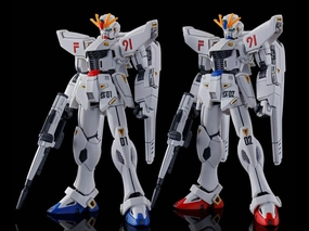 Veteran Designer Kaiju Statue Gundam 1/144 HGUC Universal Century F91 Gundam F91 Vital Unit 1 and 2 Model Kit Exclusive