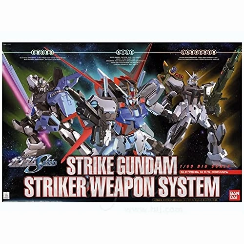 Kids Room AT-X105 AQM/E-X03 Launcher Strike Gundam Strike Gundam Striker Weapon System (Striker Weapon System version) - 1/60 scale - Kidou Senshi Gundam SEED - Ba