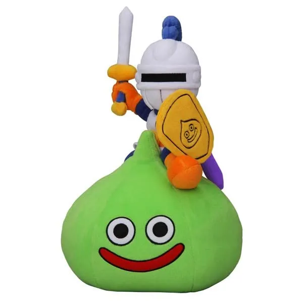 Dragon Quest Smile Slime Plush Slime Knight L Virtual Character Gadget Worker