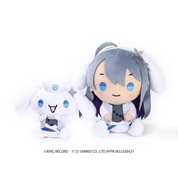 Hypnosismic -Division Rap Battle- Sanrio Nakayoku Edit Plush Set Jinguji Jakurai x Cinnamoroll Hurricane Force