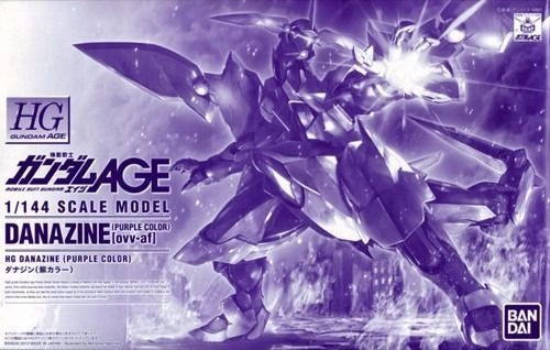 Gundam 1/144 HG AGE Danazine Purple Color High Grade Model Kit Exclusive Local Favorite