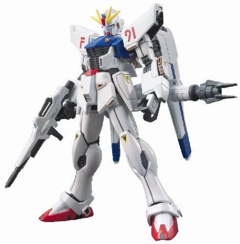 Gold Leaf Blockbuster Film F91 Gundam F91 - 1/132 scale - HGUC (#167) Kidou Senshi Gundam F91 - Bandai