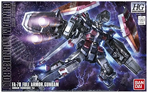 FA-78 Full Armor Gundam (Animation Image ver. version) - 1/144 scale - HGGT, Kidou Senshi Gundam Thunderbolt - Bandai Mammal Figure CAD Design