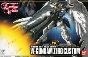 Gundam 1/144 HG EW-01 XXXG-00W0 Wing Zero Custom Wing Endless Waltz Model Kit Battery operated