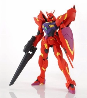 Retro Game xvm-fzc Gundam Legilis (Zeheart Galette colors version) - 1/144 scale - HGAGE, Kidou Senshi Gundam AGE: Memory of Eden - Bandai