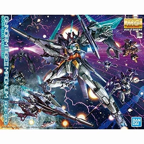 AGE-IIMG Gundam AGEII Magnum - 1/100 scale - MG Gundam Build Divers - Bandai Train Model Museum Gift