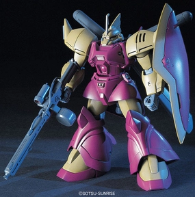 Gundam 1/144 HGUC #026 0083 Stardust Memory MS-14Fs Gelgoog Marine (Cima Garahau Custom) Model Kit Inclusive Toy Chibi Style