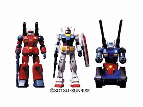 RX-75-4 Guntank RX-77-2 Guncannon RX-78-2 Gundam Gundam Operation V Set - 1/144 scale - HGUC, Kidou Senshi Gundam - Bandai Everyday Use Social media