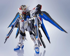 Vintage Statue Bandai Metal Robot Spirits Gundam Seed Freedom ZGMF/A-262B Strike Freedom Gundam Type II Action Figure