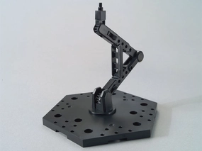 Buildable Figure Standing Model Gundam Action Base 5 Black Stand Model Kit