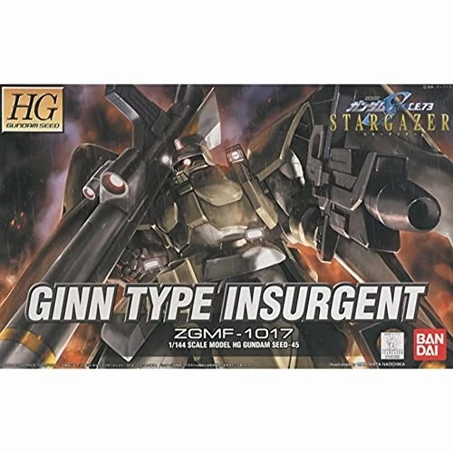 ZGMF-1017 GINN (Insurgent Type version) - 1/144 scale - HG Gundam SEED (#45), Kidou Senshi Gundam SEED C.E. 73 Stargazer - Bandai Detailed Toy Universal Theme