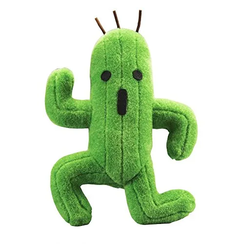 Shock absorption Final Fantasy Plush Cactuar