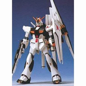 RX-93 Nu Gundam (Fin Funnel Equipment Type version) - 1/144 scale - 1/144 Char's Counterattack Series (#8) Kidou Senshi Gundam: Char's Counterattack - Bandai Daily Decor