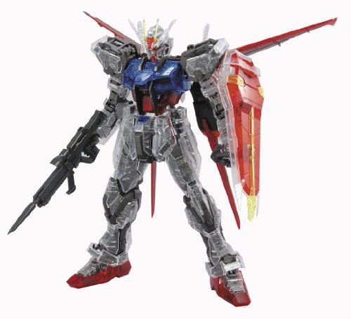 FX-550 Skygrasper GAT-X105 Strike Gundam GAT-X105 AQM/E-X01 Aile Strike Gundam (30th Anniversary Color Clear ver. version) - 1/60 scale - PG Kidou Senshi Gundam SEED - Bandai Series Collection Arcade Game