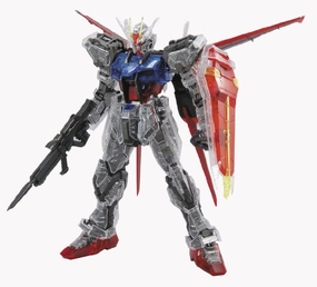 FX-550 Skygrasper GAT-X105 Strike Gundam GAT-X105 AQM/E-X01 Aile Strike Gundam (30th Anniversary Color Clear ver. version) - 1/60 scale - PG Kidou Senshi Gundam SEED - Bandai Series Collection Arcade Game