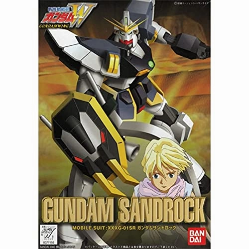 Online Game Ancient God XXXG-01SR Gundam Sandrock (With Figure version) - 1/144 scale - 1/144 Gundam Wing Model Series (WF-05), Shin Kidou Senki Gundam Wing - Bandai