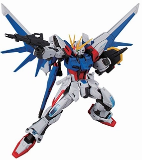 GAT-X105B Build Strike Gundam GAT-X105B/FP Build Strike Gundam Full Package - 1/144 scale - RG (#23), Gundam Build Fighters - Bandai Superhero Statue