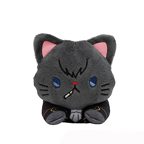 Timely Fulfillment Professional Artist Gintama withCAT Plush with Eye Mask -Nesoberi- Hijikata Toushirou