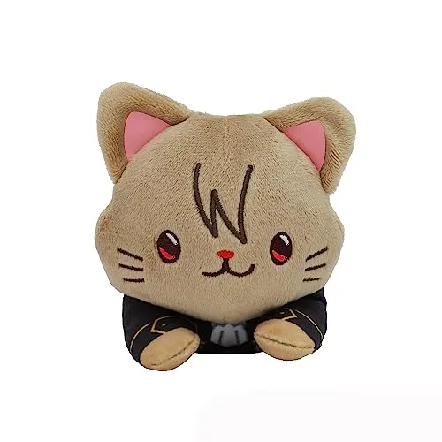 Gintama withCAT Plush with Eye Mask -Nesoberi- Okita Sougo Small Animal