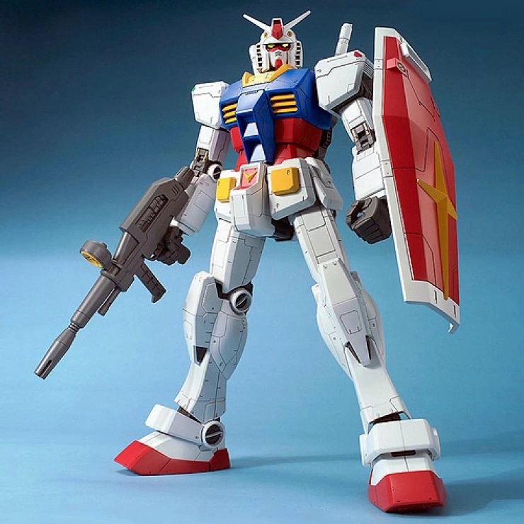 Gundam 1/48 Megasize RX-78-2 Gundam Model Kit Cat Figurine Religious Figure