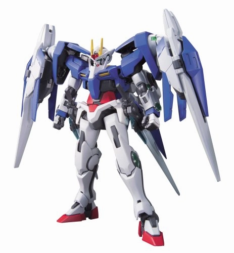 Action Toy GN-0000 00 Gundam GNR-010 0 Raiser - 1/100 scale - 1/100 Gundam 00 Model Series (13) Kidou Senshi Gundam 00 - Bandai