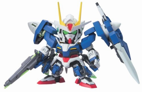 GN-0000/7S - 00 Gundam Seven Sword GN-0000GNHW/7SG - 00 Gundam Seven Sword/G SD Gundam BB Senshi (#368) Kidou Senshi Gundam 00 - Bandai Emerging Brand