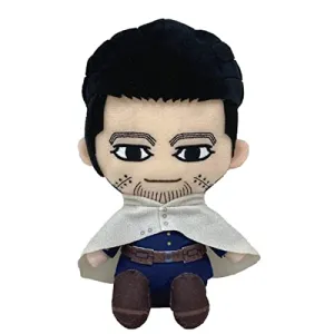 Golden Kamuy Chibi Plush Ogata Hyakunosuke Mini Carving