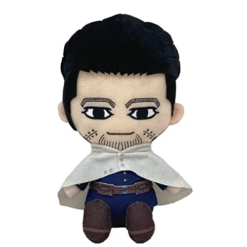 Golden Kamuy Chibi Plush Ogata Hyakunosuke Mini Carving