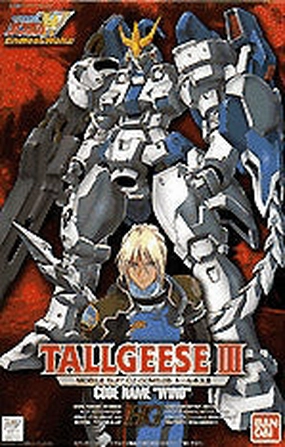 Gundam 1/100 HG EW-3 OZ-00MS2B Tallgeese III Wing Endless Waltz Model Kit Blue Ribbon Display Replica
