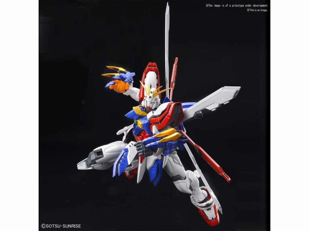 Holiday Catalog Robot Design Gundam 1/100 Hi-Resolution God Gundam (Burning Gundam) Model Kit