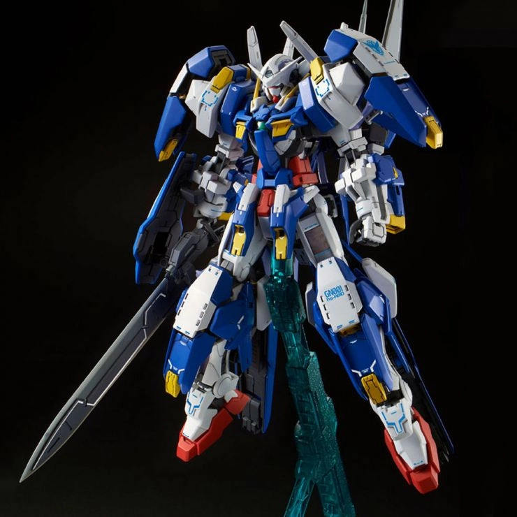 Gundam 1/100 MG 00 GN-001/HS-A01 Avalanche Exia (Dash) Model Kit Hero Model