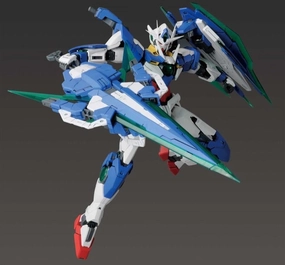 Gundam 1/100 MG 00 OO Battlefield Record GNT-0000/FS 00 Qan[T] (Quanta) Full Saber Model Kit Action Model Vinyl Hero