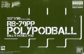 Indie Game Gundam 1/100 MG Build Divers GBWC RB-79PP Polypodball Model Kit Exclusive