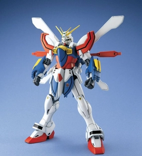 Porcelain Doll Vintage Figure Gundam 1/100 MG G-Gundam GF13-0317NJII God Burning Gundam Neo Japan Model Kit