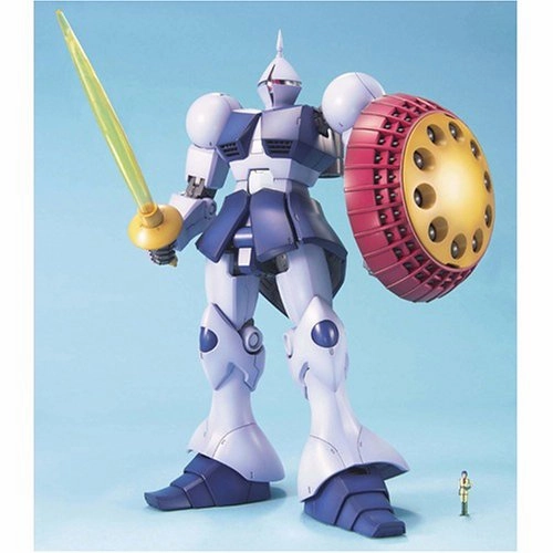 Movie Statue Desk Decor Gundam 1/100 MG Gundam 0079 YMS-15 Gyan Model Kit