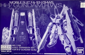 Gundam 1/100 MG HWS Expansion Parts Set for MG Hi-v Nu Gundam Ver.Ka Exclusive Model Kit Virtual Collectible Surrealist Art