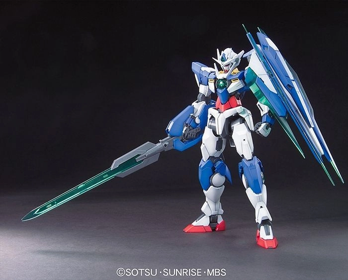 Gundam 1/100 MG OO GNT-0000 00 Qan[t] Quanta Celestial Being Model Kit Collectors Item Animation Character