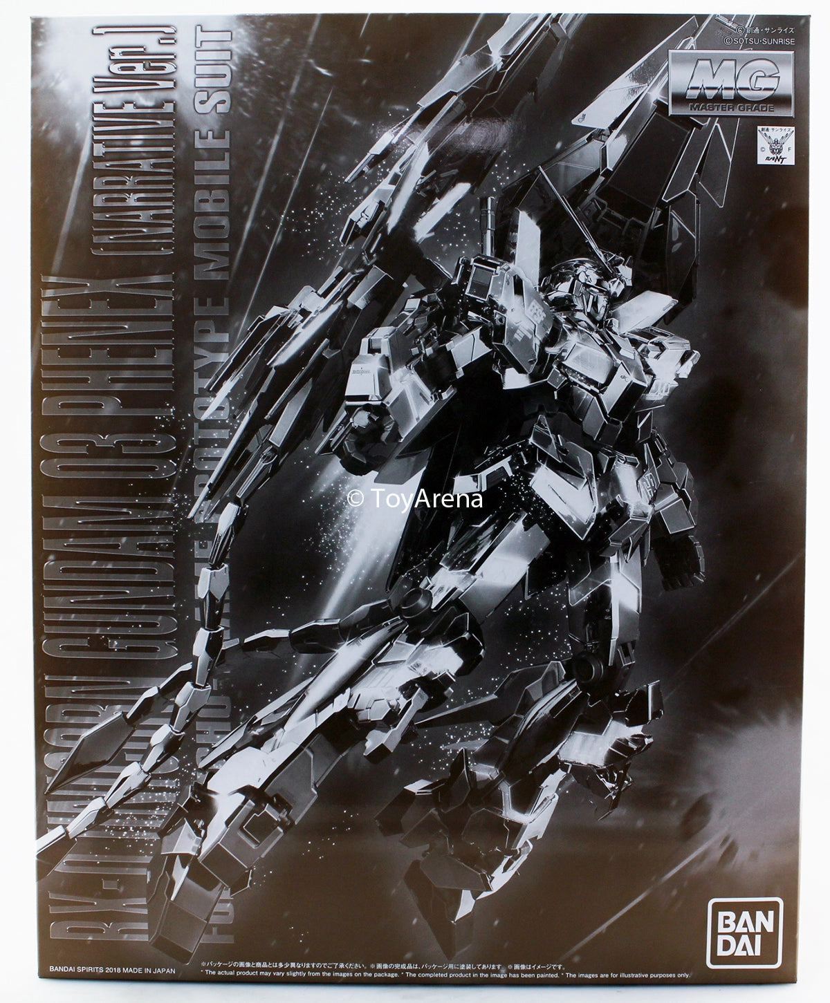 Gundam 1/100 MG RX-0 Unicorn Gundam 03 Phenex Narrative Ver. Exclusive Model Kit Pewter Figure