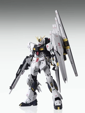 Gundam 1/100 MG RX-93 Char's Counter Attack Nu Gundam Ver. Ka Mobile Suit Model Kit Sculpted Art