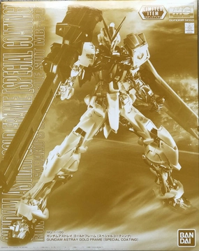 Mystery Box Gundam 1/100 MG Seed Astray Gundam Astray Gold Frame (Special Coating) Model Kit Exclusive