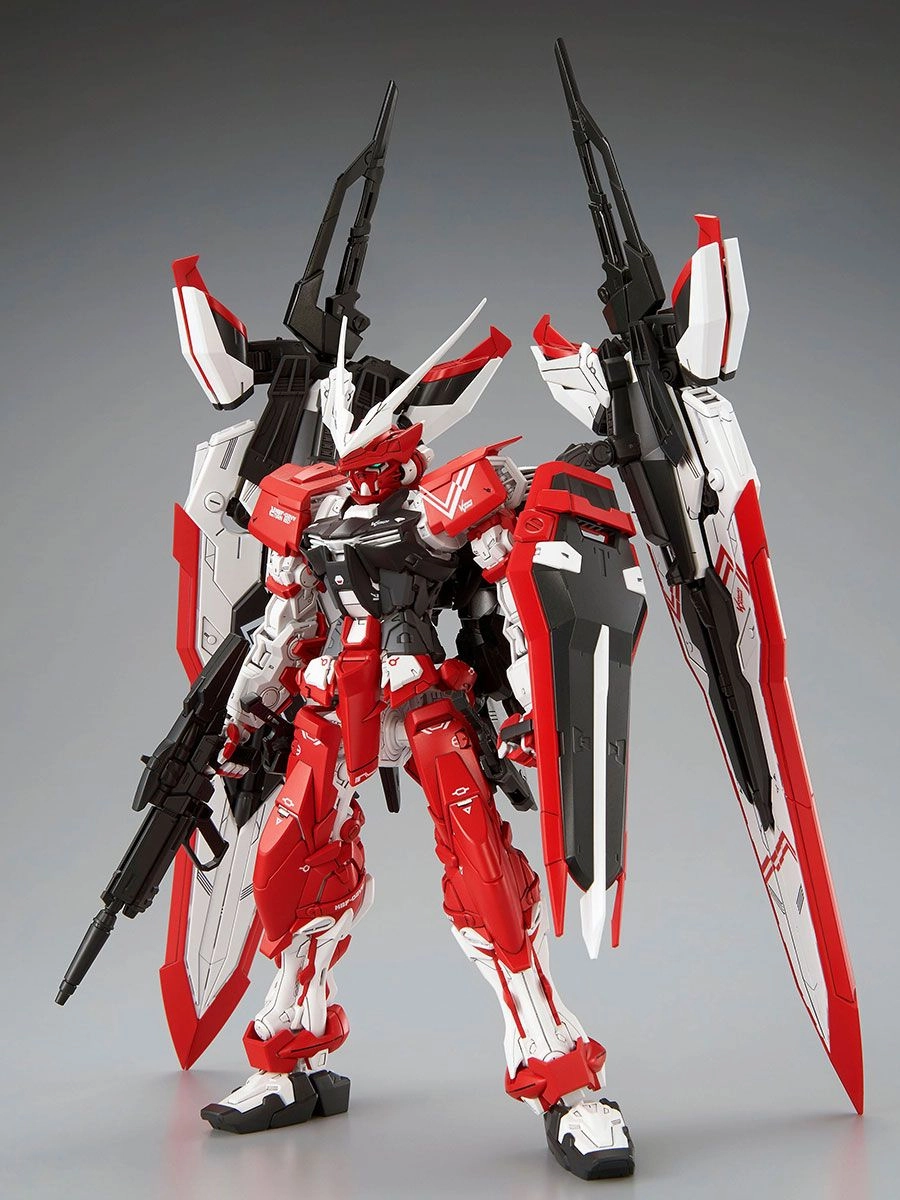 Gundam 1/100 MG Seed Astray MBF-02VV Gundam Astray Turn Red Model Kit Shelving Ornament Fan Favorite