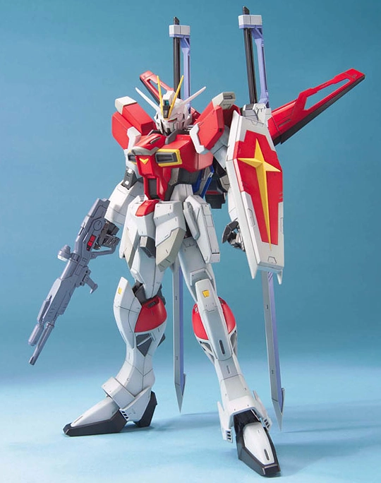 Gundam 1/100 MG Seed Destiny ZAFT ZGMF-X56S/B Sword Impulse Gundam Model Kit Articulated Statue Mythological God