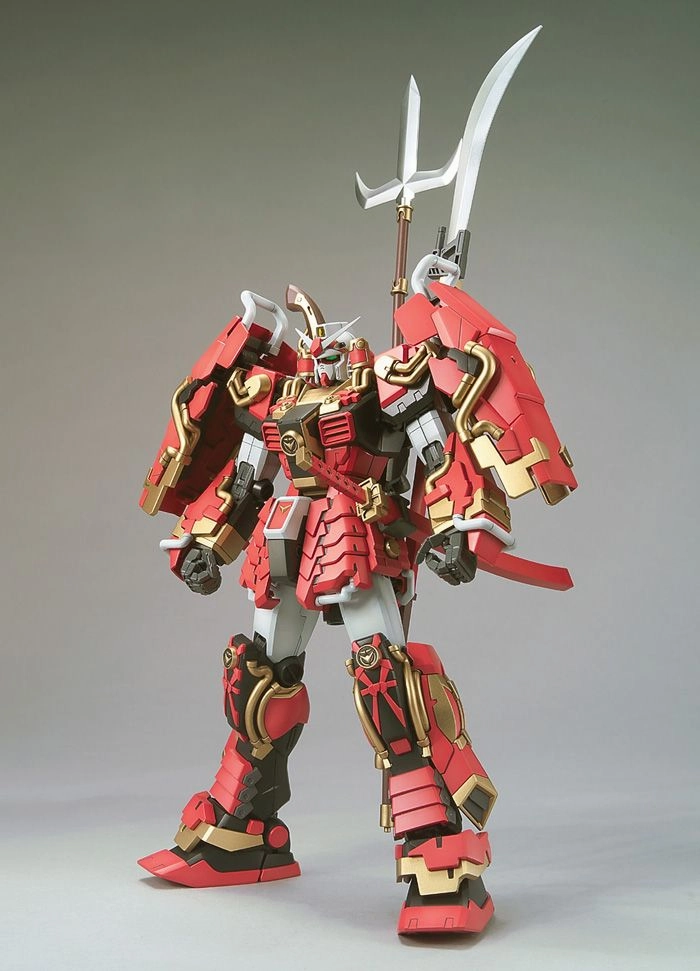 Gundam 1/100 MG Shin Musha Gundam Sengoku No Jin Model Kit Native Art Inclusive Toy